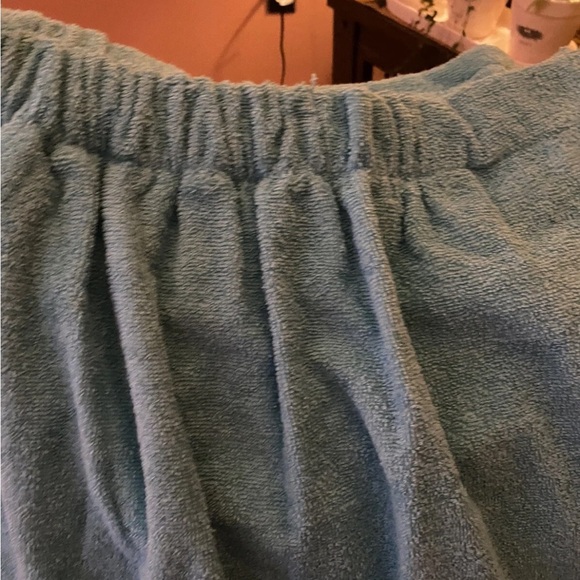 Woman’s Linum Home Textiles Turkish Cotton Aqua Terry Body Wrap NWT!! - Picture 8 of 13